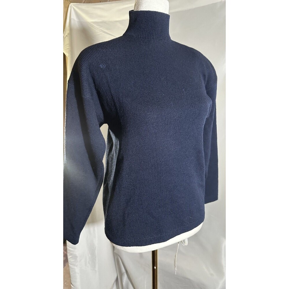 Blue St. John Turtleneck Knit Sz. 2